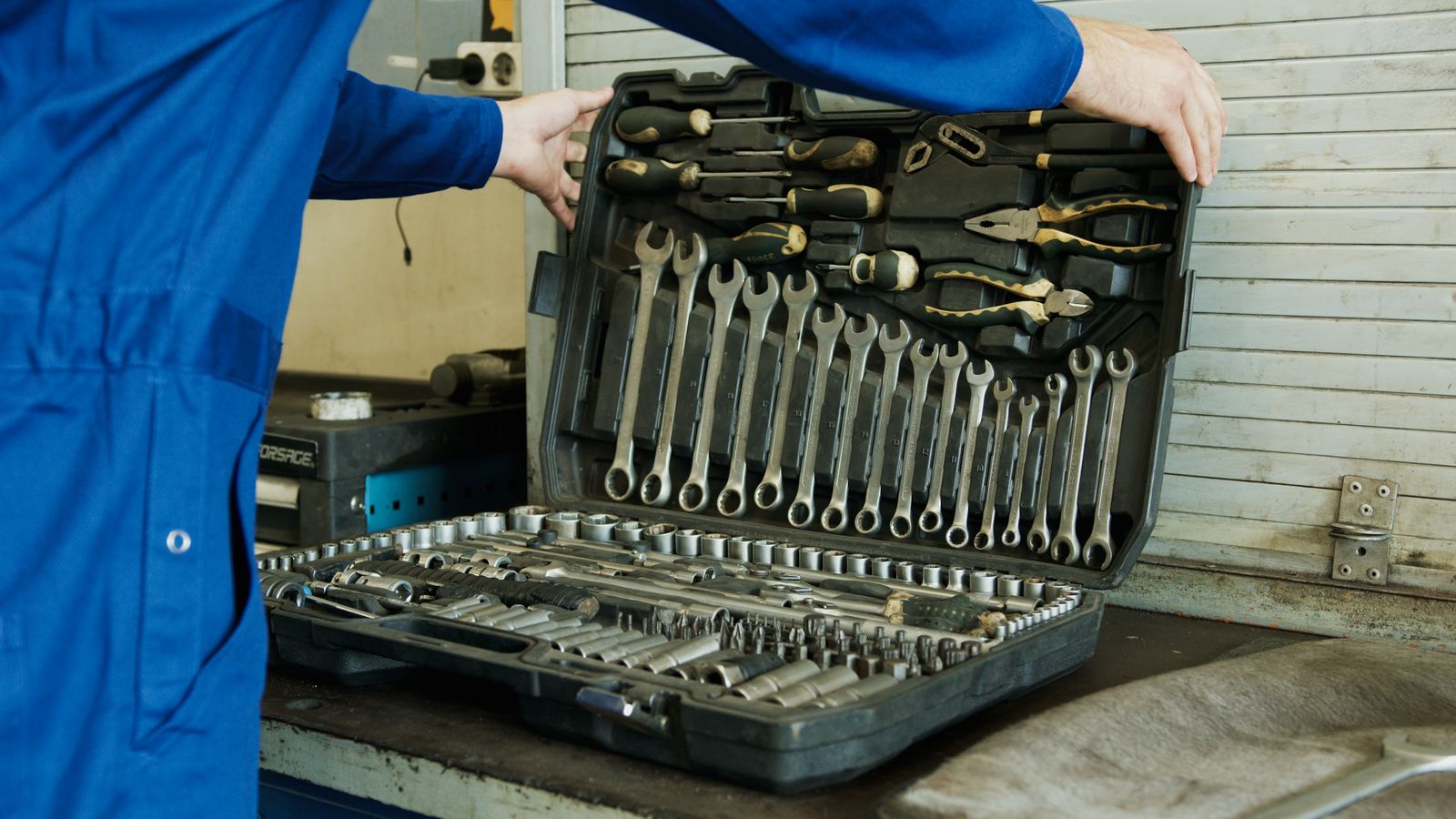 An engineer's tool kit — the everyday craft behind an Evans & Son installation
